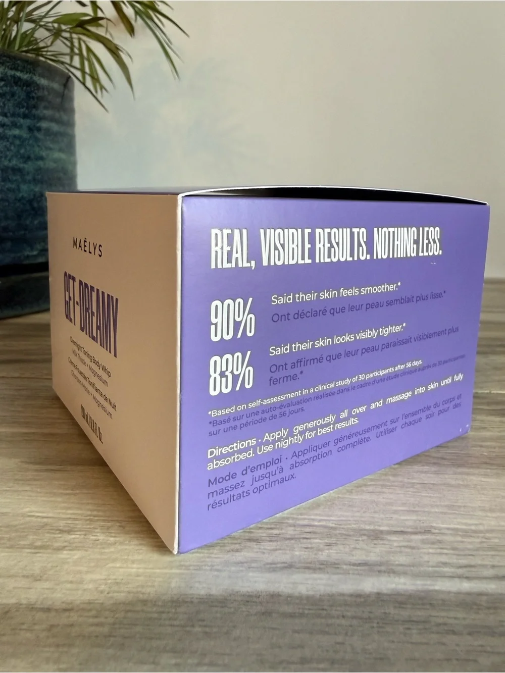 MAELYS GET-DREAMY Overnight Toning Body Whip - Milk Thistle + Magnesium 200 ml